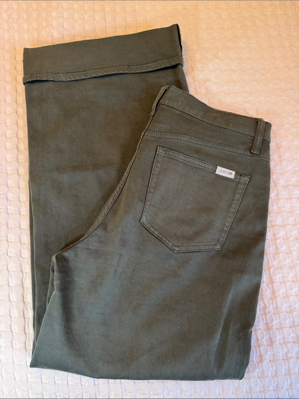 Joe's Jeans Deep Forest Wide Leg Pants